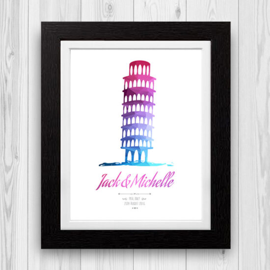 Monumental Engagement Gift Pisa Italy