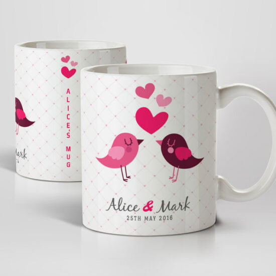 Love Birds Set of Mugs