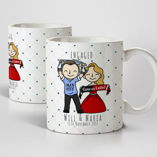 The Supporters - ( Customisable Engagement Mugs )
