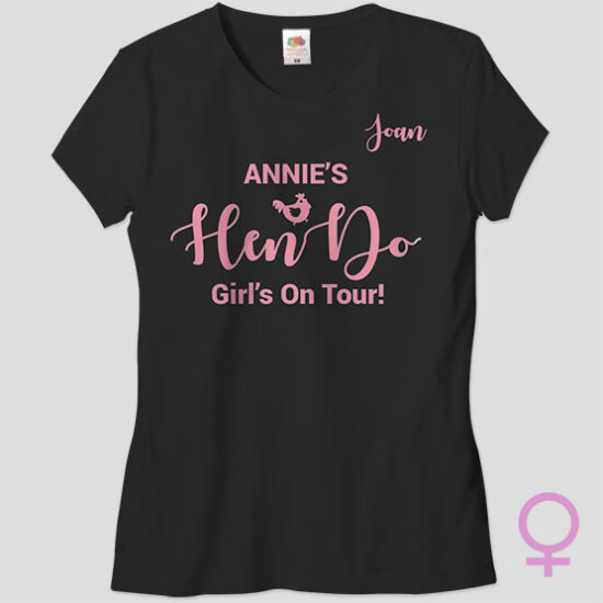 Personalised Hen Do T-Shirts