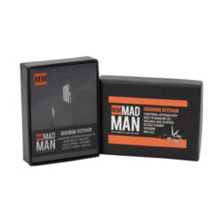 Mad Man Black Grooming Keychain