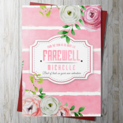 Farewell Card (Personalise)
