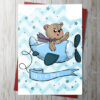 Teddy Bear It's A Boy Card