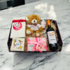 The Ultimate Pamper Hamper – with Personalised Teddy 🎁✨ Indulge in pure relaxation with this beautifully curated Pamper Hamper, the perfect gift for someone special! 💖 Whether for a birthday, anniversary, or just to show some love, this luxury hamper is packed with delightful treats to unwind and feel cherished. 🌿 What’s Inside? ✅ Personalised Teddy Bear – Adorably soft and customized with a name or message. 🧸💞 ✅ Premium Bottle of Red or White – A rich and smooth wine to sip and savor. 🍷 ✅ Luxury Chocolates – A decadent selection for the ultimate indulgence. 🍫 ✅ Handmade Bath Bombs – For a soothing and fragrant spa-like experience. 🛁✨ ✅ Scented Candle – To set the mood and create a cozy atmosphere. 🕯️ ✅ Beautifully Gift-Wrapped – Presented in a stylish hamper, ready to impress. 🎀 💝 The perfect gift for Mother’s Day, Valentine’s, Christmas, or just because! 📍 Order yours today and make someone’s day extra special! 💕 #PamperHamper #LuxuryGifts #RelaxAndUnwind #GiftIdeas