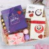 Valentine's Bath Bomb & Chocolate Hamper