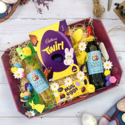The Personalised Double Wine & Egg Hamper