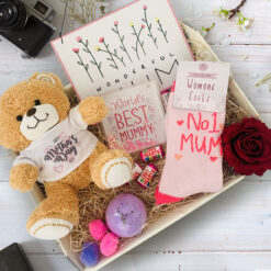Personalised Teddy Happy Mother's Day Hamper
