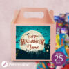 The Pink Happy Halloween Mixed Treat Box - Personalised