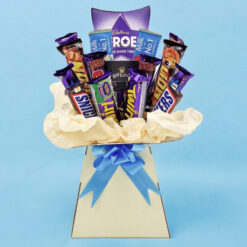 Blue Bliss Chocolate Bouquet