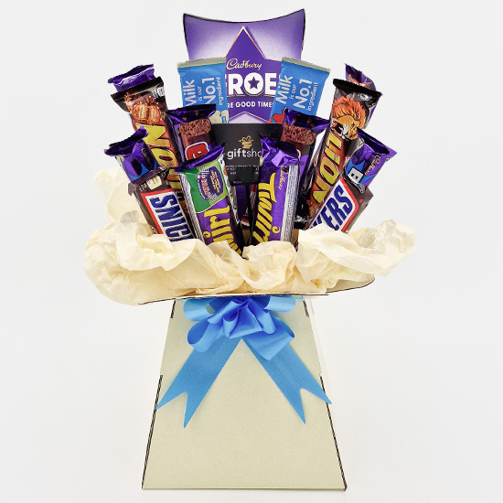 Blue Bliss Chocolate Bouquet Chocolates Delivered Ireland