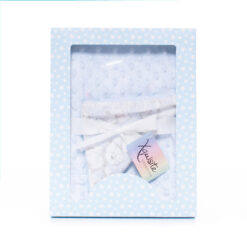 Blue Double Layer Blanket in Gift Box (Option to Personalise)