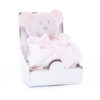Luxury Pink Teddy with Blanket in Presentation Gift Box (Option to Personalise)