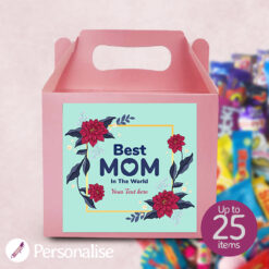 The Best Mom in the World Mixed Treat Box - Personalised