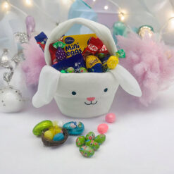 The Egg & Hug Easter Plush Bucket