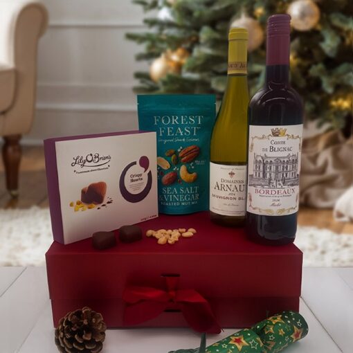 The Wine & Nibbles Hamper | Christmas Hampers Online