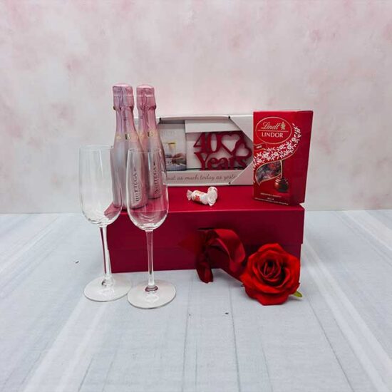 Ruby Wedding Anniversary Celebration Hamper
